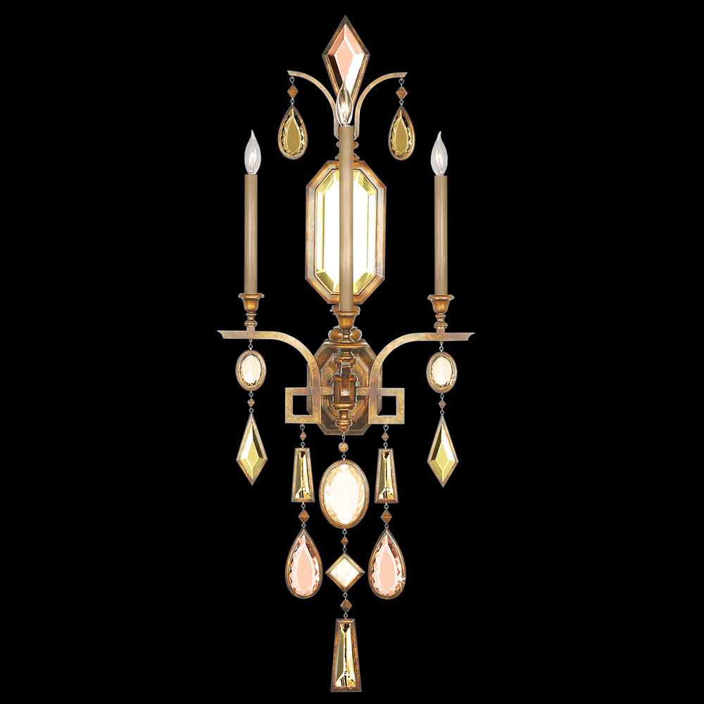 Encased Gems 49&#34; Sconce