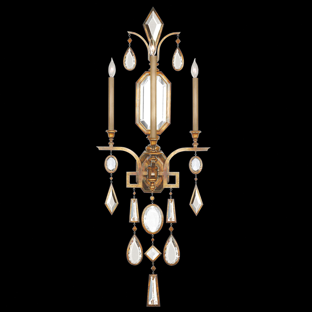 Encased Gems 49&#34;H Sconce