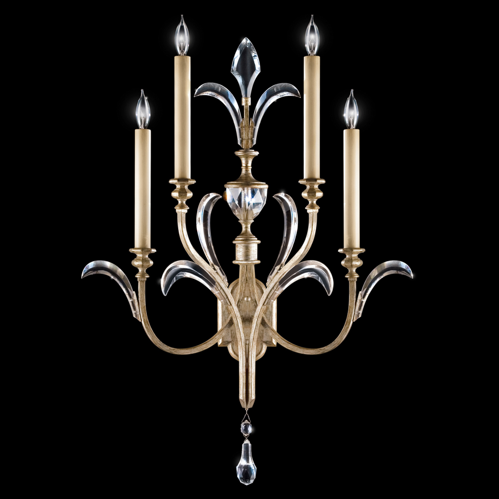 Beveled Arcs 36&#34; Sconce