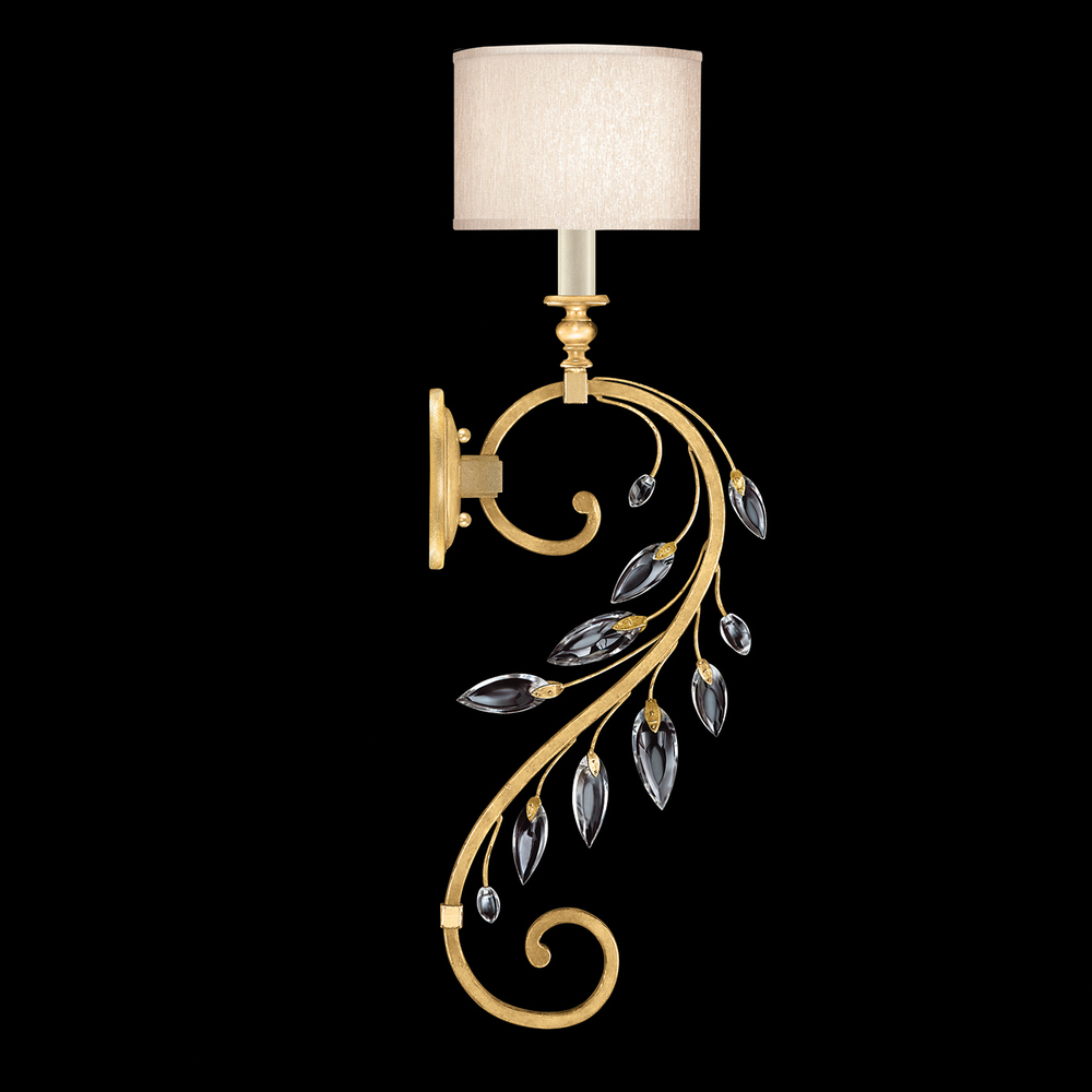 Crystal Laurel 32&#34;H Sconce