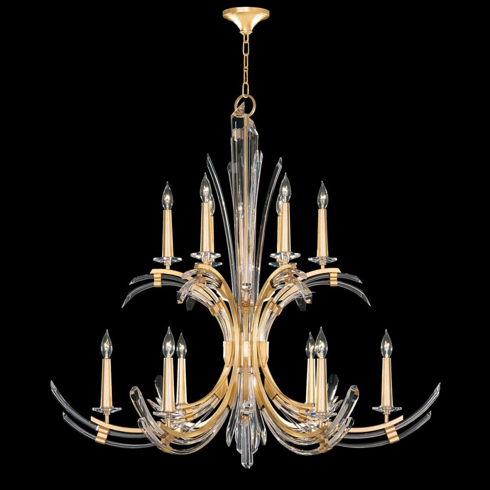 Trevi 42&#34;W Round Chandelier