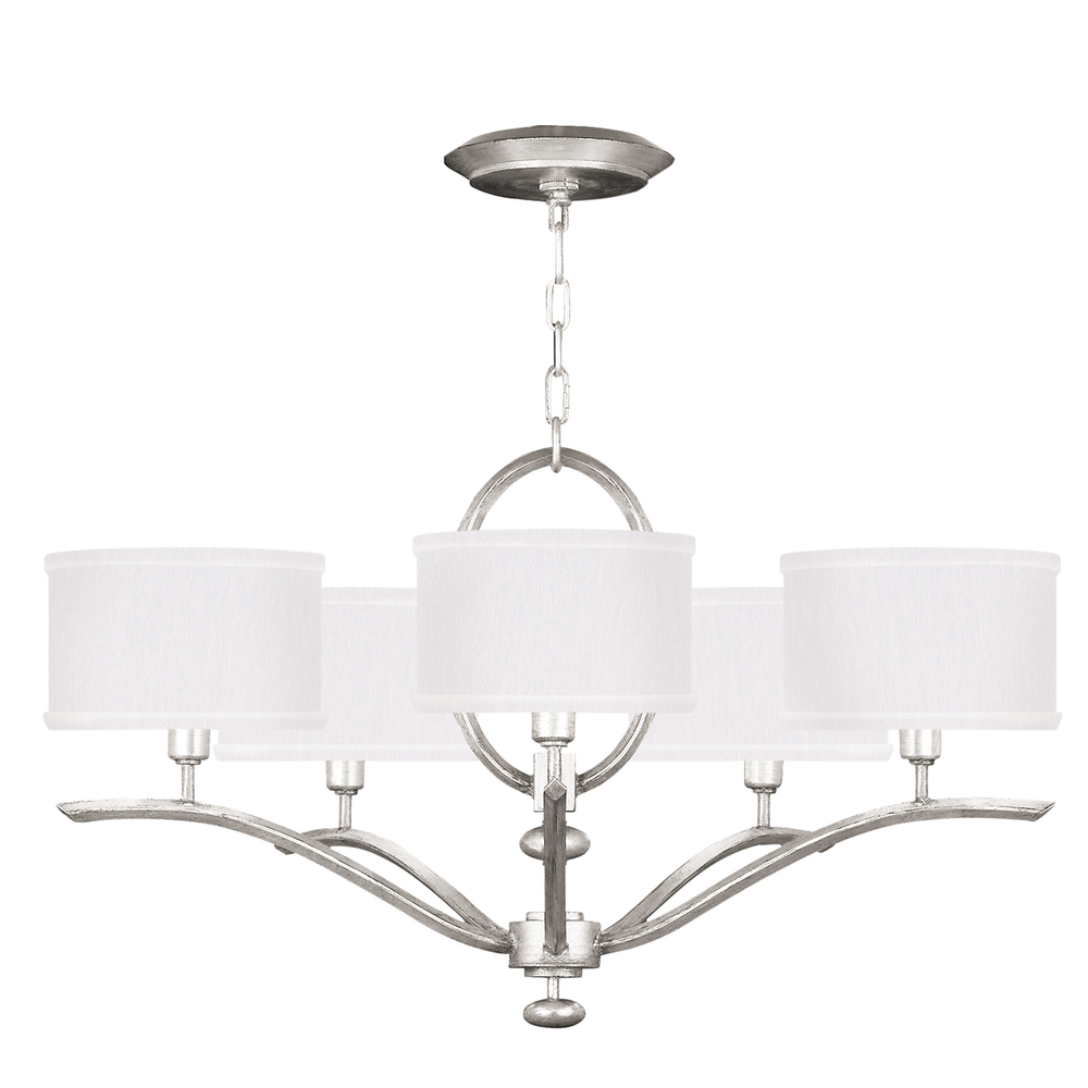 Allegretto 29&#34;W Round Chandelier