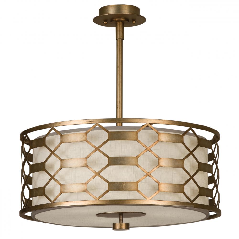 Allegretto 24&#34;W Round Pendant