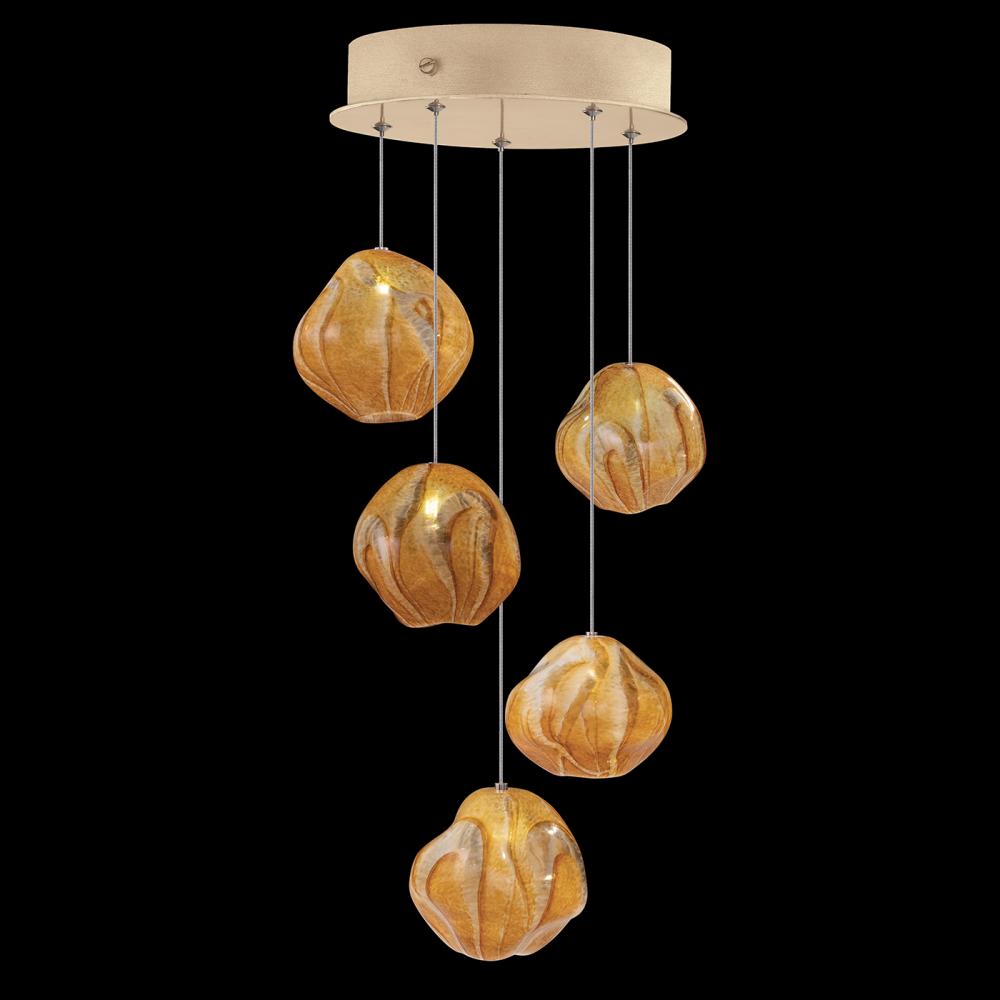 Vesta 12&#34;W Round Pendant