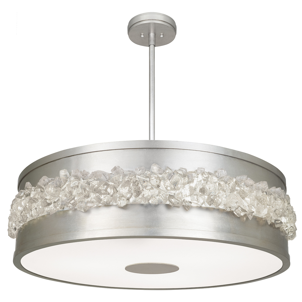 Arctic Halo 32&#34;W Round Pendant