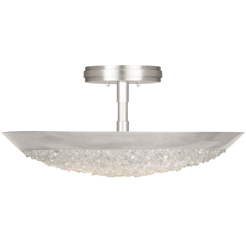 Arctic Halo 20&#34;W Round Semi-Flush Mount