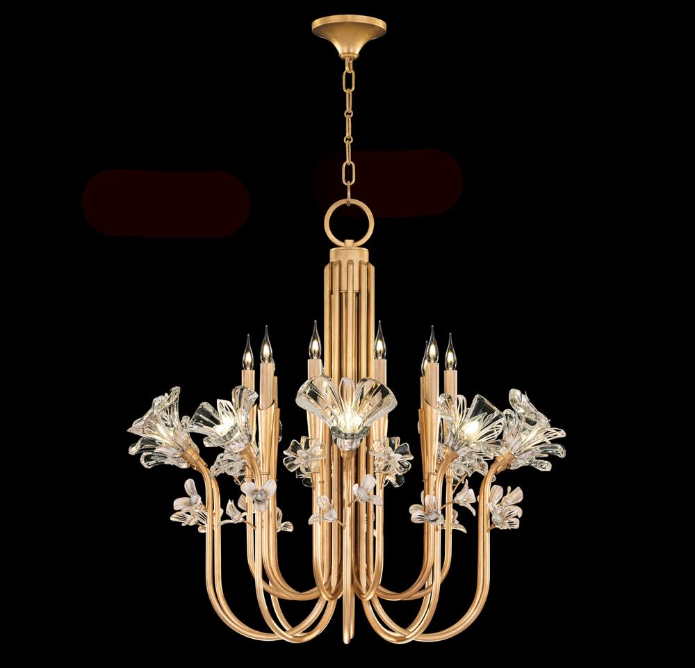 Azu 35.5&#34;W Round Chandelier