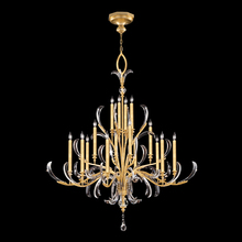 Fine Art Handcrafted Lighting 739640-SF3 - Beveled Arcs 58" Round Chandelier