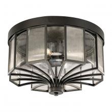 Fine Art Handcrafted Lighting 900082ST - Bristol 21.5"W Outdoor Flush Mount