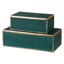 Uttermost 18723 - Uttermost Karis Emerald Green Boxes S/2