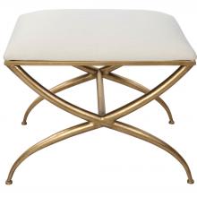 Uttermost 23677 - Uttermost Crossing Small White Bench